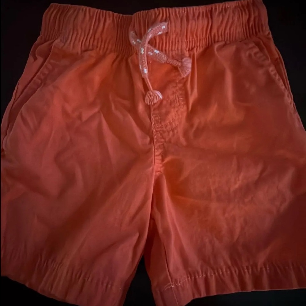 Boys Orange Shorts